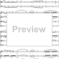 Flute Quartet No. 1, Movement 3 - Score