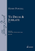 Te Deum and Jubilate in D major Z 232 in D major - Piano Reduction