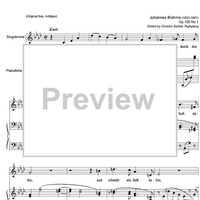 Wie Melodien zieht es mir Op.105 No. 1