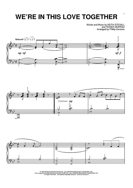 We're In This Love Together