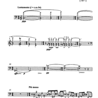 Musica per cinque - Cello