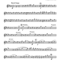 Thunderer March - Alto Saxophone