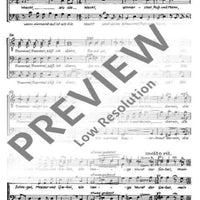 Der Tambour - Choral Score