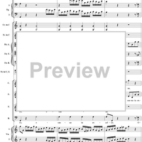 Mass No. 18 in C Minor, No. 11: Osanna - Full Score