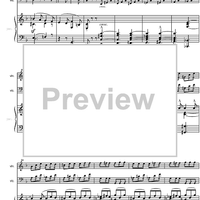 Piano Trio No. 2 f minor Op.80 - Score