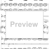 "Gleichwie die wilden Meeres-Wellen", Aria, No. 3 from Cantata No. 178: "Wo Gott der Herr nicht bei uns hält" - Piano Score