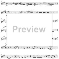 Clarinet Quintet in A Major, K581 - Violin 2