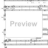 "Come un nastro di porpora..." - Score