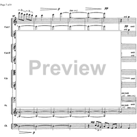 Abschiedslied - Score
