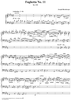 Fughetta No. 11 from "Twelve Fughettas", Op. 123b