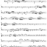 String Quartet No. 23 in F Major, K590 - Cello