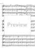 String Quartet No. 6 D Major D74 - Score