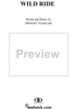 Wild Ride