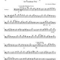 Four Hymn Settings - Trombone 1