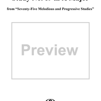 Study No. 69 in A Major