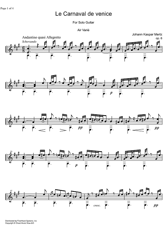 La Carnaval de Venice