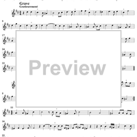 Trio Sonata in B Minor, Op. 3 No. 3 - Flute/Oboe/Violin 2