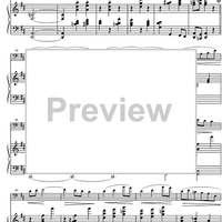 Nocturne and Scherzo - Score