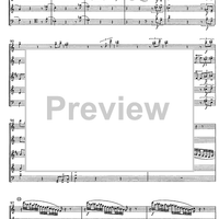 Prélude, Passacaille et Postlude - Score