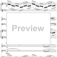 Sonata No. 2 for Flute, Viola and Harp - Harp
