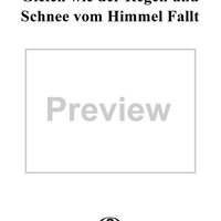 Cantata No. 18: "Gleich wie der Regen und Schnee vom Himmel Fällt," BWV18