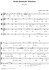 Sechs Deutsche Motetten, vol.12, #1