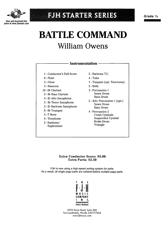 Battle Command - Score Cover