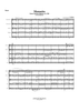 Menuetto from Clarinet Quintet, K. 581 - Score