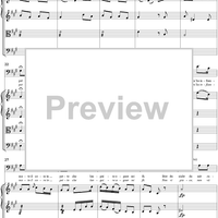 La Finta Giardiniera, Act 2, No. 14 "Nach der welschen Art und Weise" (Aria) - Full Score