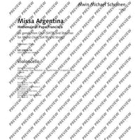 Missa Argentina - Cello