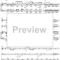 Piano Trio in D minor, Op. 49, Movt. 2 - Score