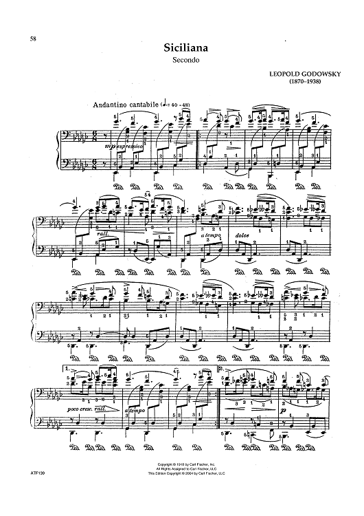 Siciliana - from Seven Ancient Dances