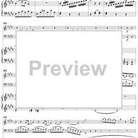 Piano Trio No. 4 in E Major K542 - Piano Score