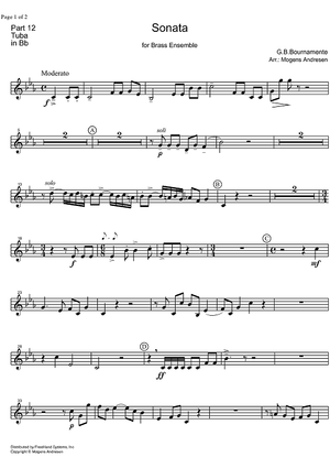 Sonata - Tuba in B-flat BC