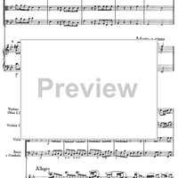Concerto for Organ in Bb Major, Op 4, No. 2 (HMV 290) - Score