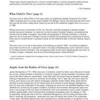 Program Notes - Bonus Material