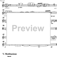 Sonata da camera No. 1 ... meditation and nocturnes - Viola