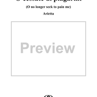 O Cessate Di Piagarmi