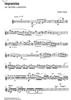 Improvviso - Clarinet in B-flat