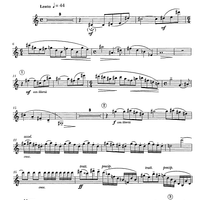 Improvviso - Clarinet in B-flat