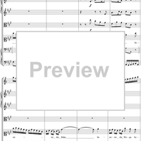Soprano aria from Cantata no. 132  ("Bereitet die Wege, bereitet die Bahn") - Full Score