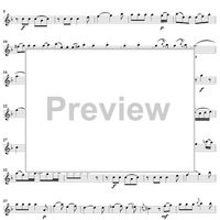 Sextet in E-flat Major - B-flat Clarinet