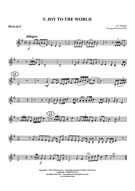 Christmas Set 2 - Horn