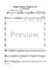 Water Music Suites - Violin 3 (for Viola)