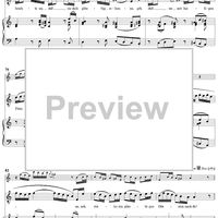 "Ach, ziehe die Seele", Aria, No. 3 from Cantata No. 96: "Herr Christ, der ein'ge Gottessohn" - Piano Score