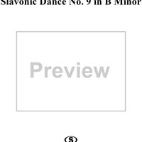Slavonic Dance No. 9 in B Minor, Op. 72, No. 1