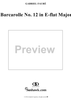 Barcarolle no. 12 in E-flat major - op.105, no. 2