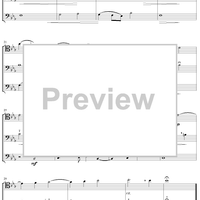 Trios and Quartets for Double Basses, Volume II