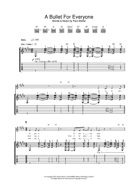 A Bullet For Everyone