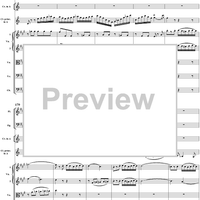 Clarinet Concerto in A Major, K622 - Movement 3 - Full Score